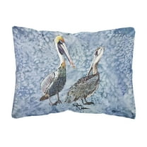 Carolines Treasures 8409PW1216 Pelican Canvas Fabric Decorative Pillow, 12H x16W, multicolor