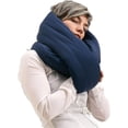 thumbnail image 2 of Infinity Pillow - Design Power Nap Pillow, Travel And Neck Pillow (navy), 2 of 5