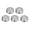 Blue, variant on NFTIGB 5Pcs Momentary Push Button Switch Metal Auto Reset Ultra Thin Waterproof with LED Indicator Light 25mm DC 3V to 6V Green Electrical Components 0.98 inches / 25 mm