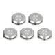 thumbnail image 1 of 5Pcs Momentary Push Button Switch Metal Auto Reset Ultra Thin Waterproof with LED 25mmDC3~6V Red, 1 of 5