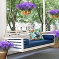 thumbnail image 6 of Morttic Artificial Fake Flowers, 12 Bundles Outdoor UV Resistant Greenery Shrubs Plants Indoor Outside Hanging Planter Home Garden Decor (Purple), 6 of 7