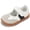 CLASSICWHITEBLACK, variant on STQ Toddler Girl Mary Jane Shoes Girls Classic Sneakers with Hook and Loop Non Slip Barefoot Shoe for School Classic White Black Toddler Size 7