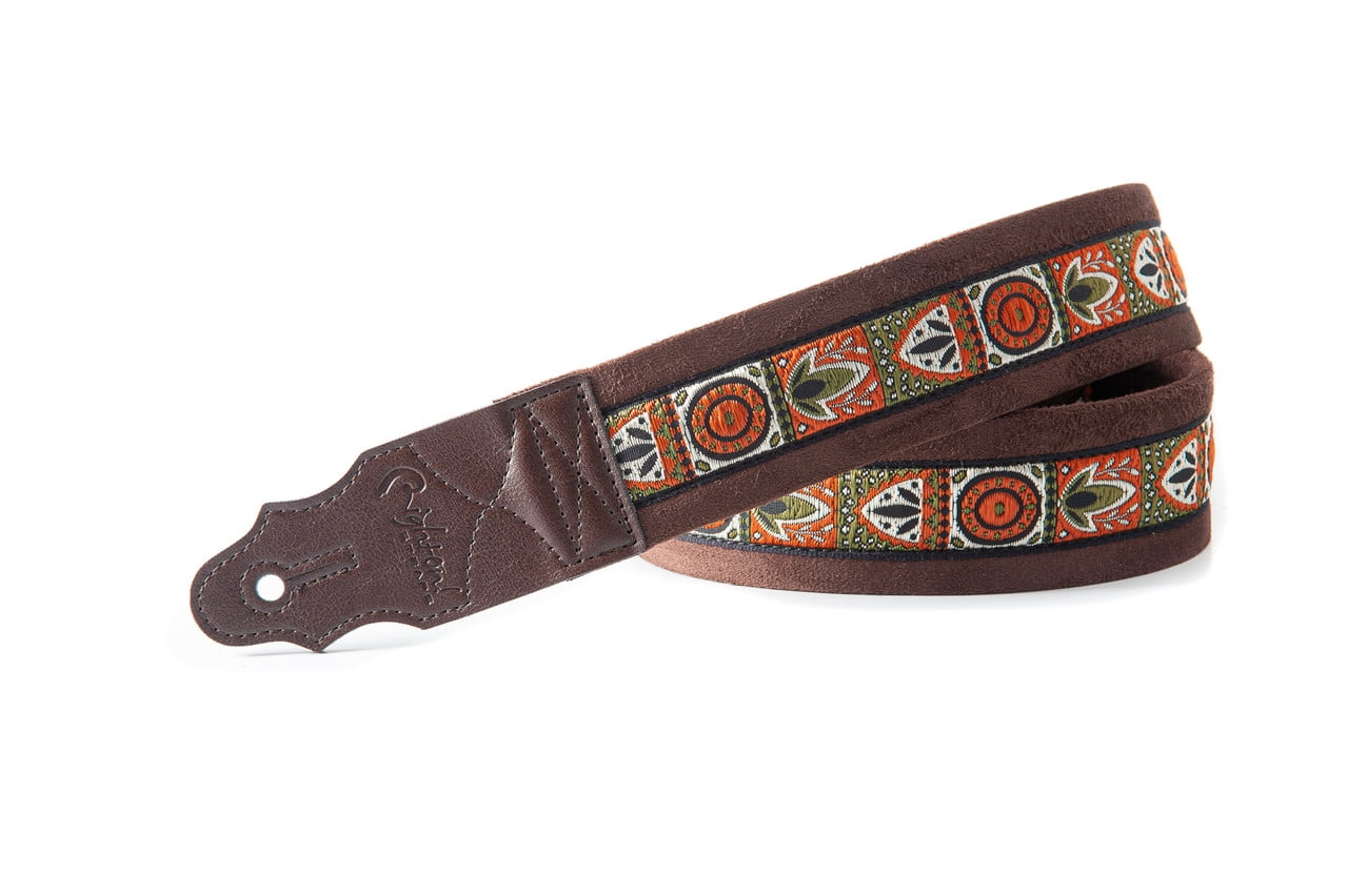 RightOn! Straps Merida Guitar Strap w/ Vintage Design & Comfortable Fit