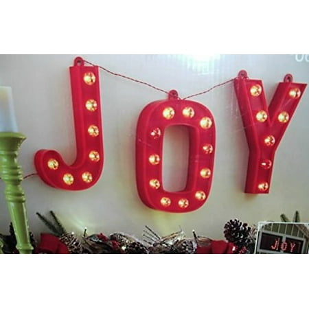 12 Inch Tall Lighted Joy Sign Indoor And Outdoor Use By 12 Inch Tall Lighted Joy Sign Indoor And Outdoor Use By Holiday Living Com
