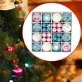 thumbnail image 4 of 44 Pieces Christmas Balls Ornaments Christmas Tree Decoration Baubles Assortment Blue Pink White, 4 of 9