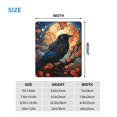 thumbnail image 6 of Crow And Flowers Raven Moon Art Gaming Mouse Pad 8.3 x 10.3 in Rectangle Computer Mousepad Mat Non-Slip Rubber Base for Office Laptop PC, 6 of 6