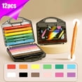 thumbnail image 1 of Cajas de mudanza Lisbinx para embalar marcadores de acuarela de punta suave (12/24 piezas), de alta calidad y perfectos para las actividades artísticas o inventivas de los estudiantes., 1 of 7