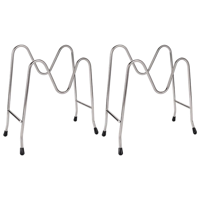 IDEANATEGRATE 2Ud Organizador De Cocina Para Tapas Y Tablas Acero Inoxidable Multipropósito