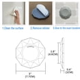 thumbnail image 2 of Tope de Puerta SNMIRN Protector de Pared de Silicona 3" 3 piezas, 2 of 6
