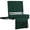 Huntergreen, variant on SPORT BEATS Stadium Seats with Back Support Bleacher Chairs with Back and Cushion Thick Padded Bleacher Seats Includes Shoulder Strap
