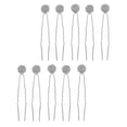 thumbnail image 4 of 10 Pcs Épingle à Cheveux en Forme de U Fourche à Cheveux Épingle à Cheveux Accessoire pour Femmes, 4 of 8