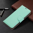 thumbnail image 4 of Mantto For Galaxy A13 5G Wallet Case with [RFID Blocking] Card Holder Kickstand Magnetic Wrist Strap, Premium Leather Flip Case Wallet TPU inner Shell For Samsung Galaxy A13 5G, Green, 4 of 9
