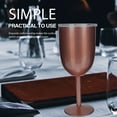 thumbnail image 4 of MasteelfCA Delicate Wine Glass Exquisite Wine Cup Household Water Goblet Wine Accessory, 4 of 8