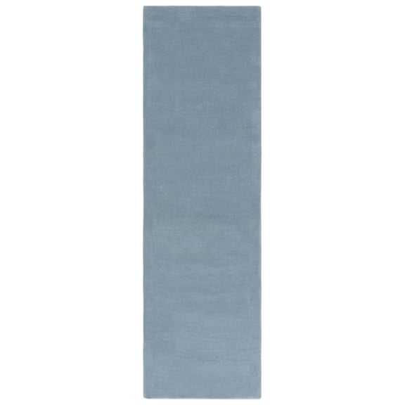 SAFAVIEH Fifth Avenue Debra Solid Runner Rug, Blue, 2'3" x 5'