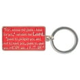 thumbnail image 3 of Dicksons Hope and a Future Red Silver Epoxy Christian Key Ring Keychain, 3 of 6