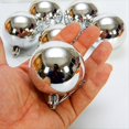 thumbnail image 3 of 6 Bolas de Navidad de 8 cm, Luces Decorativas para Árbol de Navidad, Colgantes para Ventana, Techo, Compras, Multicolor, 3 of 6