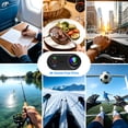 thumbnail image 3 of brewene Mini Action Camera 4K WiFi with 64GB Sports Camera POV Body Waterproof Camera for Vlogging,Skiing,Cycling,Helmet,Travel, 3 of 8
