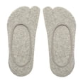 thumbnail image 1 of Calcetines Yuyangstore Toe Flip Flop para Mujer Low Gris Claro, 1 of 8