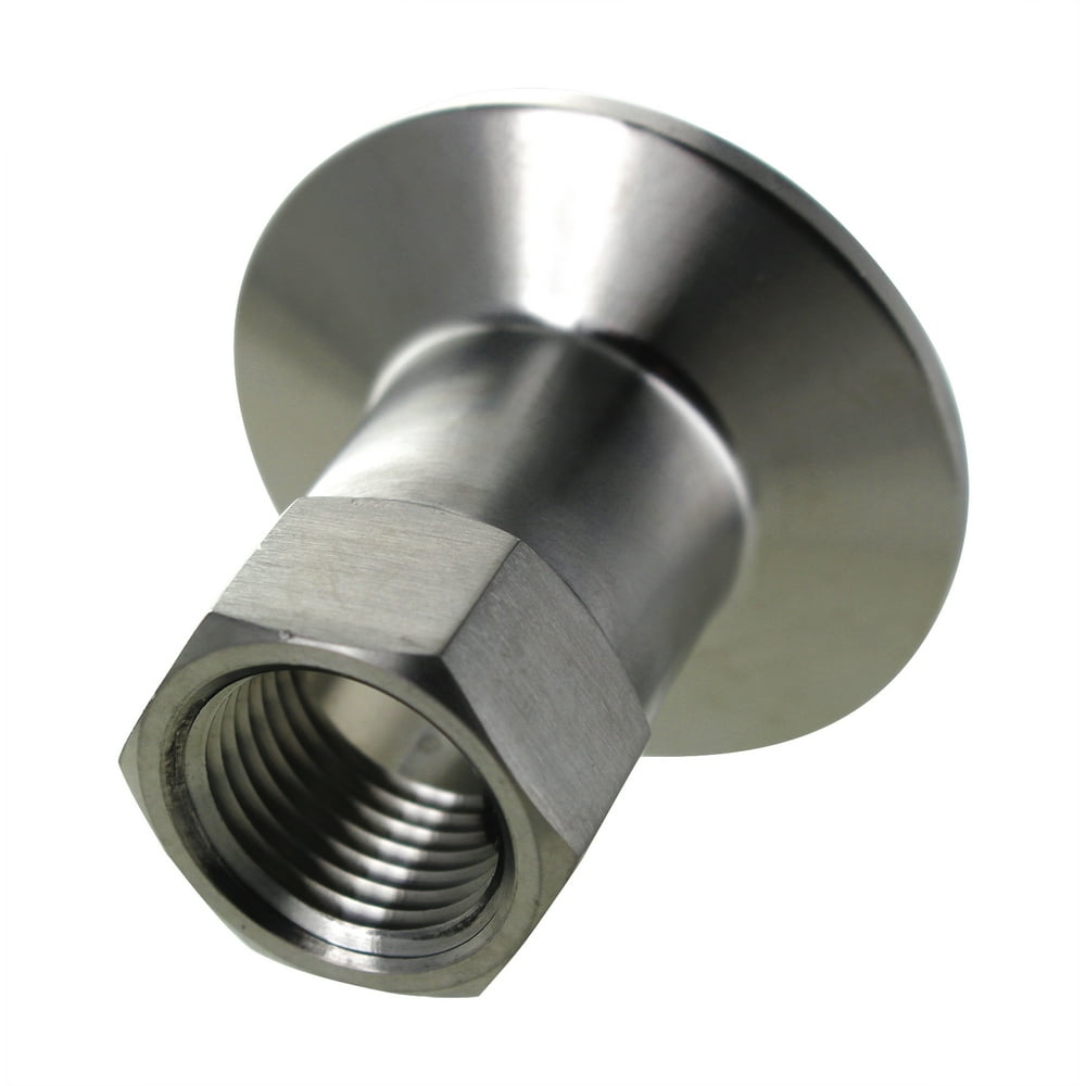 Stainless TriClamp Fitting W/ 1/2” FPT