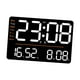 thumbnail image 5 of Reloj de pared digital con , reloj de pared LED, fácil de instalar, temporizador de días, decoración de pared con fecha para sala de, 5 of 9