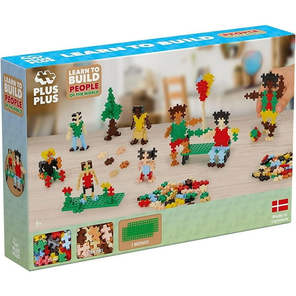 Plus-Plus - Learn To Build - People of The World - 275Pc