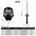 thumbnail image 5 of Litotal Kids Boys Kylo Ren Clothes Jedi Knight Clothes Jumpsuit with Sword of Light and Mask for Kids Halloween Party, 5 of 7