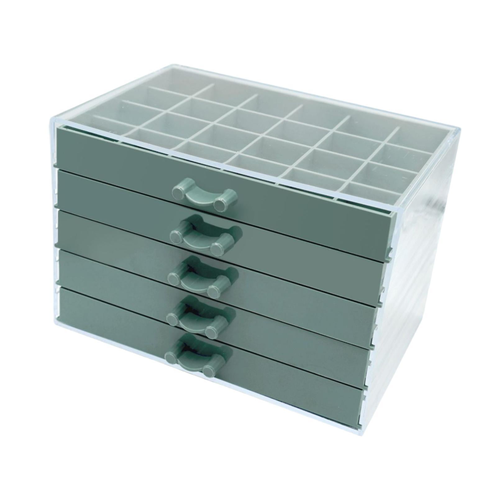 Bothyi Jewelry Storage Organizer Bead Organizer Box for Crafts Jewelry DIY Supplies Green