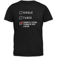 thumbnail image 1 of T-Shirt Noir Amusant pour Adulte « Beard Hook Up », 1 of 1