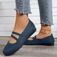 thumbnail image 3 of IUJSOY Mary Jane Flats for Women Walking Shoes Knit Mesh Slip on Dress Shoes Casual Flat Shoes, 3 of 7