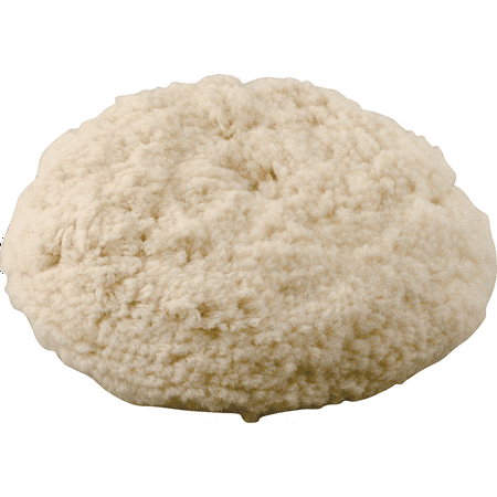 Makita 7" Wool Bonnet, Hook and Loop, Compounding