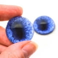 thumbnail image 3 of High Domed Blue Fox Glass Eyes, 3 of 5