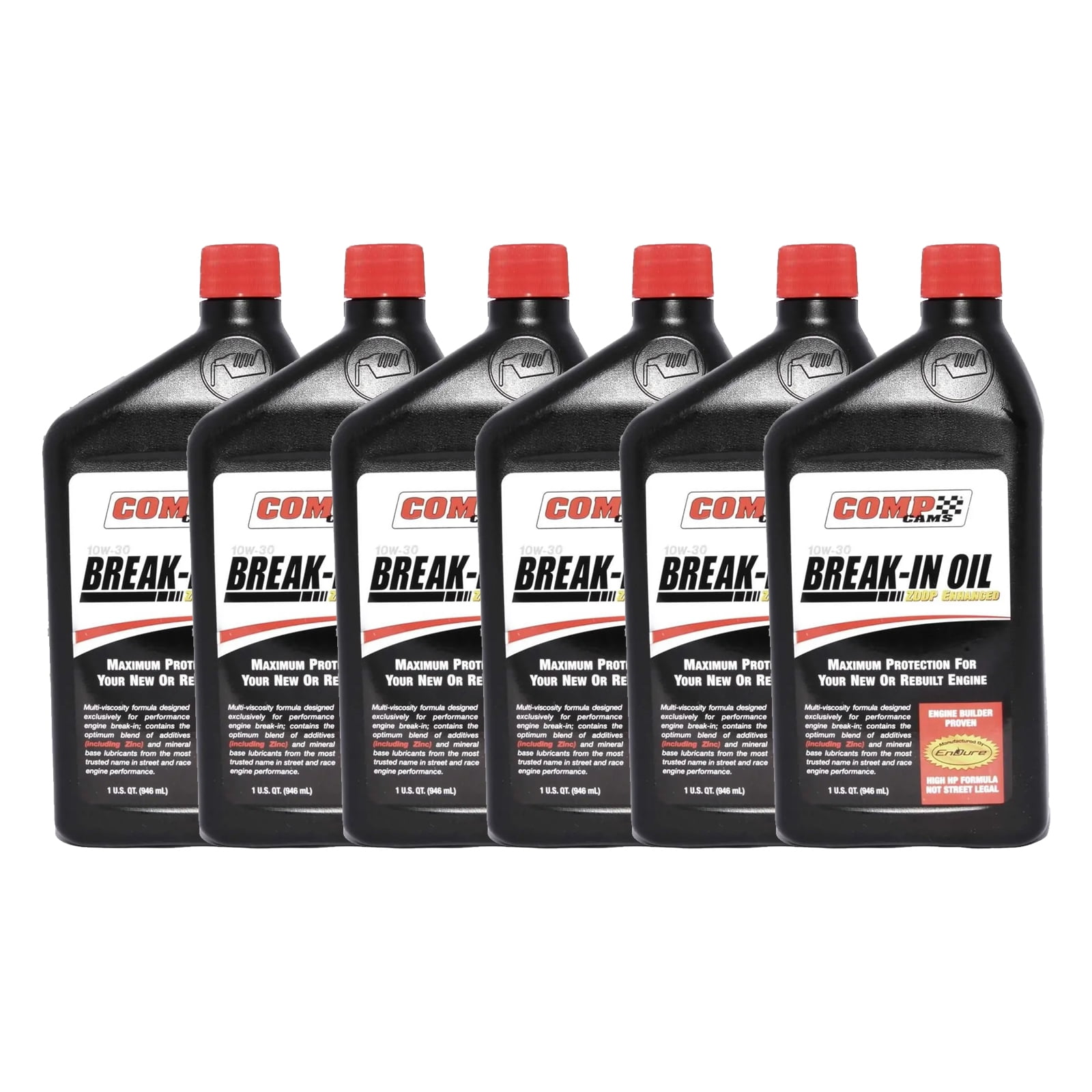 COMP Cams 1590 Engine BreakIn Motor Oil 10W30, Quart, 6 PK Walmart