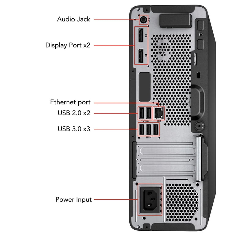 HP ProDesk 600 G6 SFF Desktop Computer | Intel Hexa-Core i5-10500