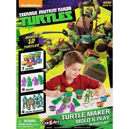 teenage mutant ninja turtle play doh set