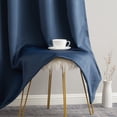thumbnail image 5 of THD Lawrence 100% Blackout Thermal Grommet Window Curtain Panels for Bedroom and Living Room - Total Privacy and Energy Efficiency - Set of 2, 5 of 7