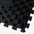 thumbnail image 6 of Velotas 3/8-Inch Thick Interlocking Foam Tiles with Rubber Top - Personal Fitness Mat, EVA Foam Puzzle Floor Tiles, For Home Gym Workouts, 24 in x 24 in, 6 of 7