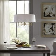 thumbnail image 4 of Madison Park Presidio Chandelier White/Gold See Below, 4 of 5