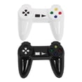 thumbnail image 1 of MOVTOTOP 2Pcs Tiny Game Controller Black Scene Enhancement for Collectors, 1 of 8