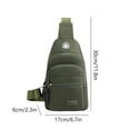 thumbnail image 3 of karymi Chest Bag Men's Trendy Sports Slant Backpack Cloth Casual Luminous Chest Bag Shoulder Crossbody Bag Weekly flyer, 3 of 9
