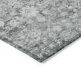 thumbnail image 4 of Addison Rugs Chantille Indoor/Outdoor Traditional Oriental Silver Washable Rectangle Rug, 1'8" x 2'6", 4 of 6