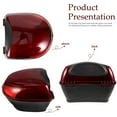 thumbnail image 3 of OUNONA 1 Set of Motorcycle Luggage Box Plastic Dark Red for General Purpose Storage, 3 of 6