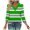 Green, variant on Women Fall Tops Womens Shirts Casual Print 3/4 Length Sleeve Womens T Shirts Womens Blouses Fall Boho New & Trending
