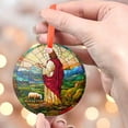 thumbnail image 4 of Jesus Leaves the 99 Ornament SunCatcher Christian Art Light Catcher Window Hanging Bible Verse Home Decoration Gifts Religious Decor, 2025, Holiday 2025, Holiday Decoration,, 4 of 5