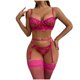 thumbnail image 1 of Conjunto de tres piezas sexy 2022 Nuevo producto Costura de bordado de lentejuelas con sello de cintura de acero Conjunto de tres piezas Fridja nalpqowj43209, 1 of 9