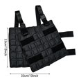 thumbnail image 4 of Cooling Vest for Men & Women - Summer Breathable Thermal Travel Vest, Adjustable Ice Vest for Motorcycle, Workers, Sports, Outdoor, Heat Relief 13"X13" (Black), 4 of 9