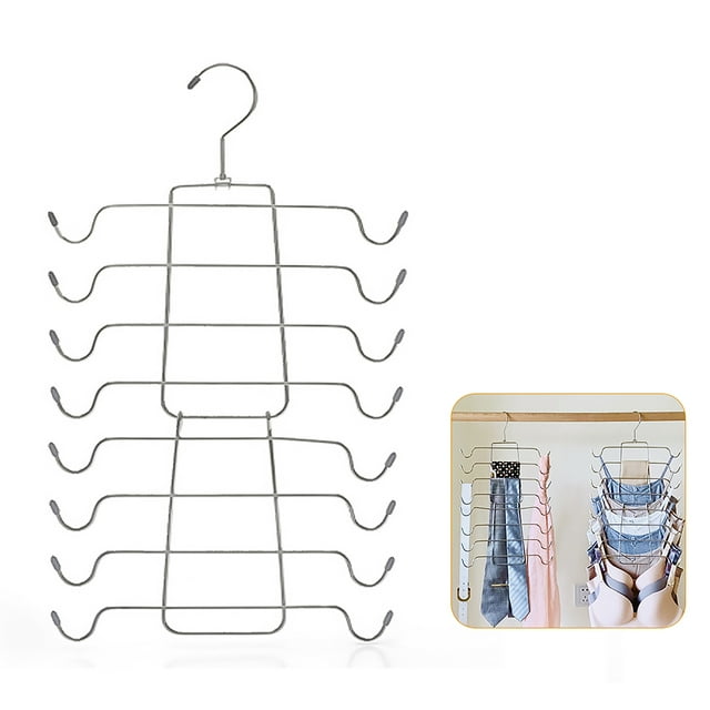 Colgador De Ropa Interior De Múltiples Capas, Chaleco Plegable, Tendedero, Colgador De Ropa Mágico Multifuncional Methold HA024550-03