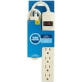 thumbnail image 3 of Total Home Six Outlet Surge Protector 2.5 FT w Circuit Breaker, 3 of 3