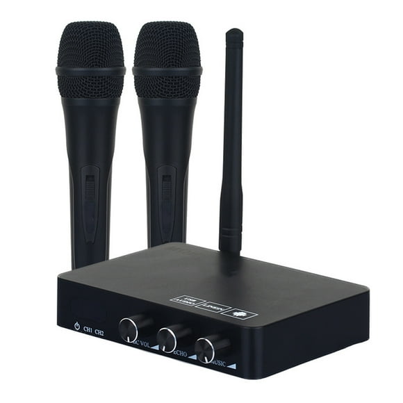 K2 Wireless Mini Family Home Box; Microphone Karaoke Echo System Handheld Singing Machine Box Microphone Karaoke Player