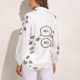 thumbnail image 2 of Heartstopper Greeting Long Sleeve Blouse Woman Streetwear Casual Shirts Summer Oversize Woman Streetwear Clothing Birthday Present, 2 of 7
