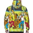 thumbnail image 6 of Lsque Scooby-Doo Pattern Casual Men's Hoodie,Hooded Sweatshirt with Kangaroo Pocket,Pullover Hoodie-3X-Large, 6 of 8